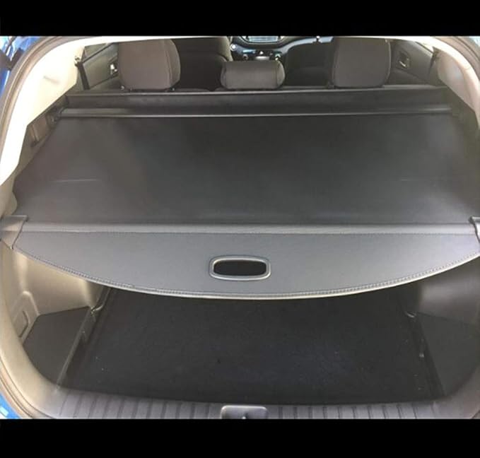 kaungka Cargo Cover for 2016 2017 Hyundai Tucson 2018-2021 Retractable Trunk Shielding Shade Black (Updated Version:There is No Gap Between the Back Seats and the Cover)