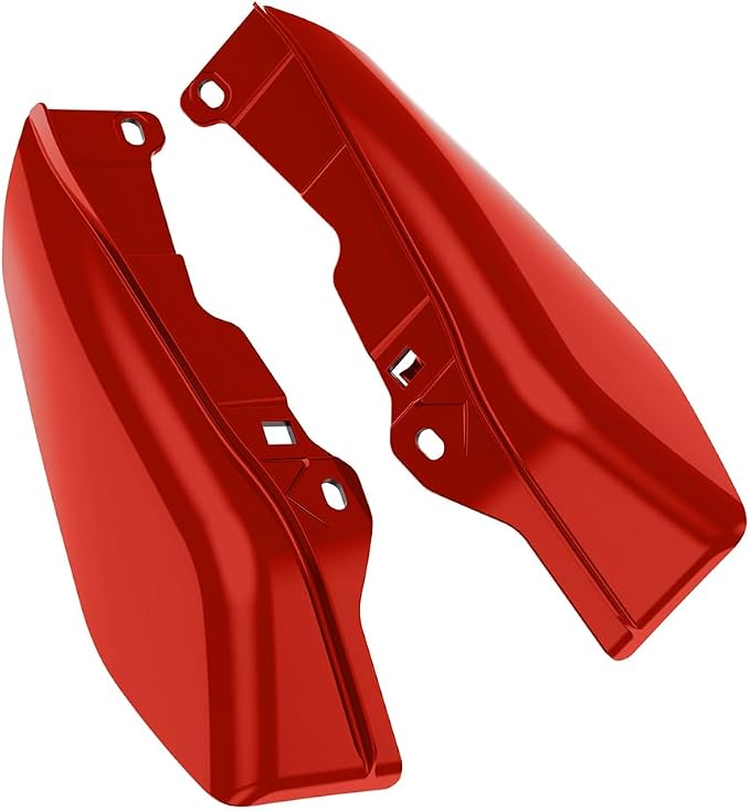 Color - Matched Mid Frame Air Deflectors Heat Shield, Perfectly Fit for Harley Touring Models 2009-2026 Whiskey Fire