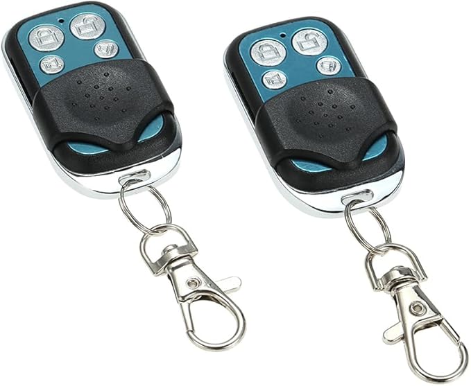 Shkalacar NEW Car Alarm System with 2 Door Remote Central Locking Kit Shock Sensor Immobiliser, Security Antitheft Alarm Systems with Keyless Entry