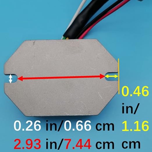 Voltage Regulator Rectifier Compatible with Ski-doo Skandic Grand Touring Legend Lynx Forest 377 440 500 600 700 800 LT RER Carb 515175661 M5446342 5446342 515-175-661 2001-2003 2004 Z221