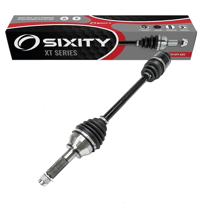 Sixity XT Rear Left CV Axle for Polaris Ranger 1000 EPS Premium 2019-21 | Crew 570-4 XP 20th Anniversary High Lifter Edition Northstar HVAC Trail Boss Ultimate Texas 900