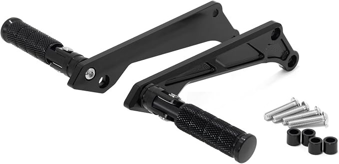 TOFR Rear Footrest Pedal Bracket for Talaria Sting/Talaria Sting MX3 / Talaria Sting R MX4 / Talaria Sting MX5 Pro/Komodo Electric Dirt Bike Footpegs