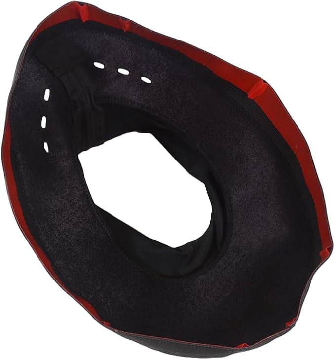 MOTO4U Skirt Helmet Motorcycle Helmet,Motorcycle Helmet Wind Noise Silencer,Wind Curtain,Reduce Noise,Easy Install,fits All Full Face Helmets Long Type