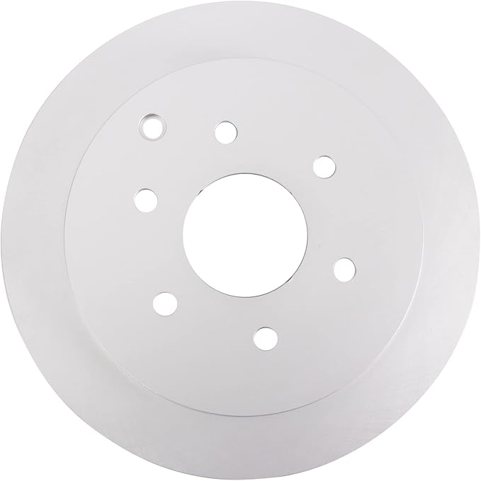 TRQ Rear Brake Rotor Set G-Coated Vented Compatible with 2011-2013 Infiniti QX56 2014-2024 QX80 2017-2024 Nissan Armada