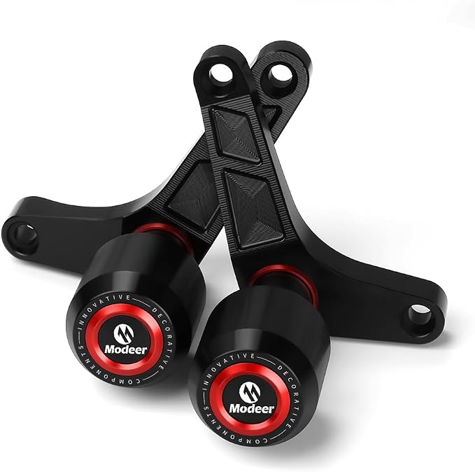 Modeer Motorcycle Frame Sliders Compatible with NINJA 1100SX Ninja 1100 SX 2025+ Falling Protector Crash pads ninja1100sx ninja 1100 sx Accessories (red)