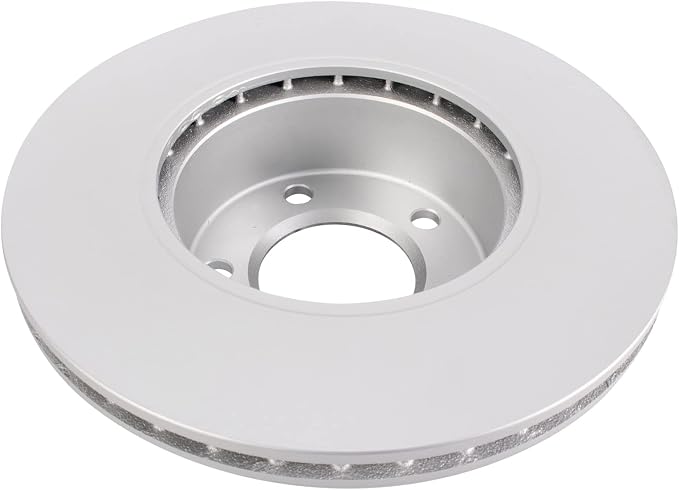 TRQ Front Brake Rotor Set G Coated Vented Compatible with 2008-2013 BMW 128i 2006 325i 325xi 2007 328i 328xi