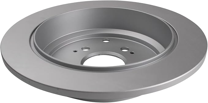 TRQ Rear Brake Rotor Set Solid G Coated Compatible with 2005-2010 Honda Odyssey