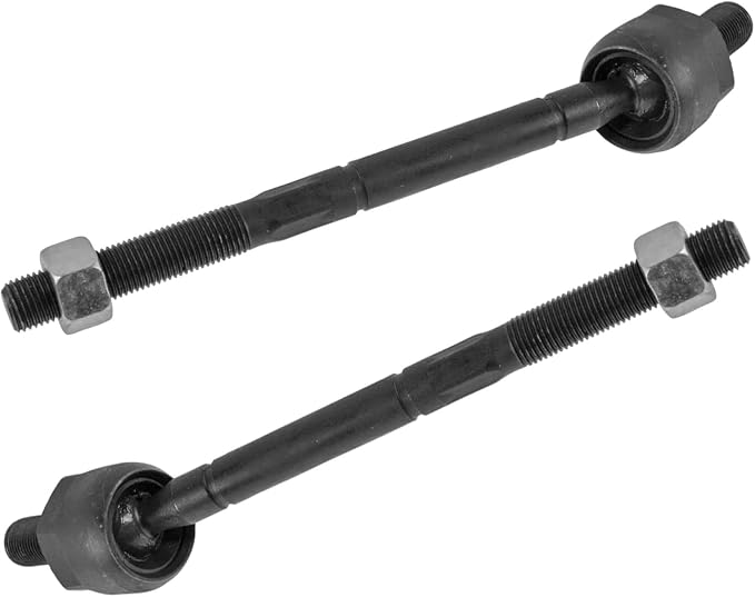 TRQ Front Inner Tie Rod Set Compatible with 2002 Ford Thunderbird 2000-2002 Lincoln LS
