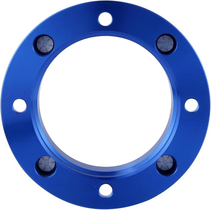 4 pcs Forged ATV UTV Wheel Spacer| 4x156 wheel spacer 1 inch 131mm hub Bore with 3/8-24 Studs, Polaris Ranger/RZR/Sportsman/Xplorer/Kawasaki 300B Lakota for Side by Side