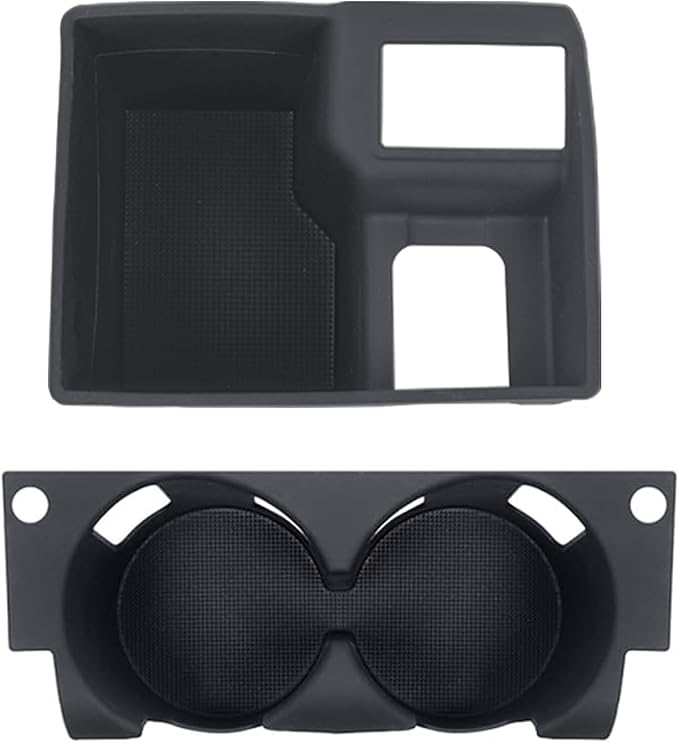 Central Control Water Cup Mat Is Applicable to Internal Modification of 2014-2021 Lexus GX460 Silicone Non-Slip Mat Storage Box Protective Pad Lexus GX460 Accessories (2014-2021)