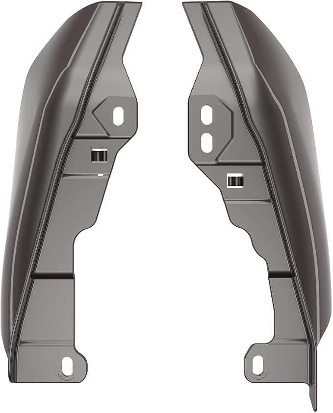 Advanblack 2024 RG Mid Frame Air Deflectors Compatible for Harley Touring Street Glide, Road King, Electra Glide, 2009-2025(Sumatra Brown)