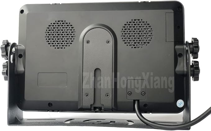 AHD 1080P RV Backup Camera 7 inch DVR Monitor System 12V/24V for Semi Bus Truck Trailer Camper 5th Wheel,IP69 Waterproof IR Reverse Rear View Mirror Camera with 4 Pin 15m Cable