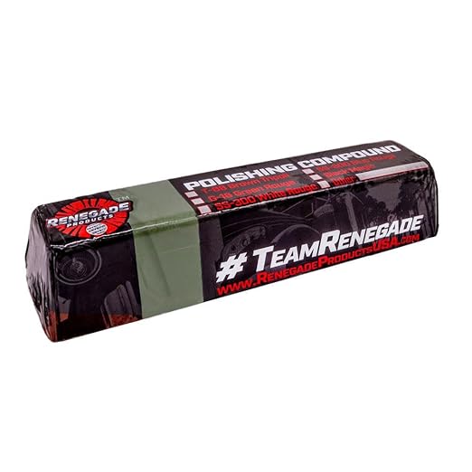 Renegade Products USA | Q36 One-Step Polishing Compound Bar - Achieve Mirror Shine | Ideal for Automotive & Industrial Surfaces | Efficiency Redefined