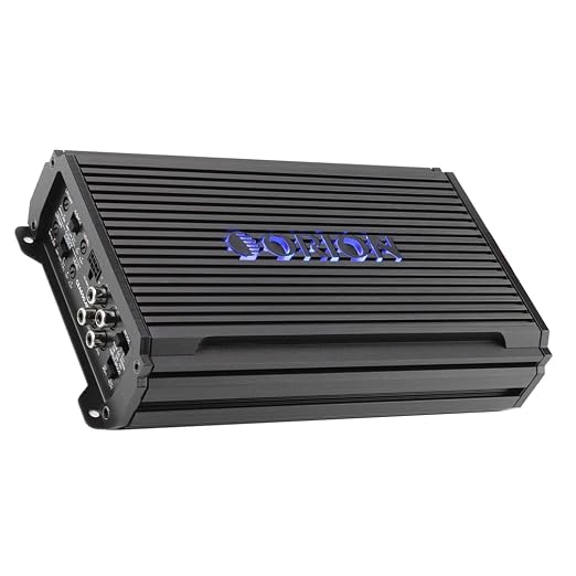 Orion Cobalt Elite CEA600.4D Class-D Compact 4-Channel High Efficiency Car Audio Amplifier, 600W RMS, Full-Range Power, Variable High & Low Pass Filters, 2/4 Ohm Stable, MOSFET Power Supply