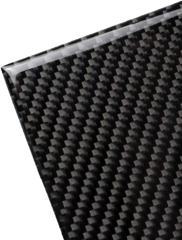 NVCNX Real Premium Carbon Fiber for Toyota Camry Accessories 2018-2024 2019 2020 2021 2022 2023 SE/LE/XSE/XLE/SE Nightshade/L/TRD Gas Hybrid Center Console Organizer Cover Interior Trim Sticker 4PCs