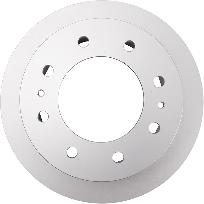 TRQ Rear Brake Rotors Set Vented Premium G-Coated Compatible with 2011-2024 Chevrolet Silverado 2500 HD Silverado 3500 HD 2016-2019 Suburban 3500 HD 2011-2024 GMC Sierra 2500 HD Sierra 3500 HD