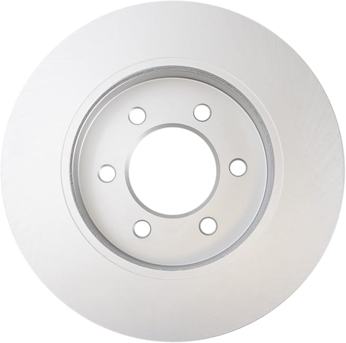 TRQ Front Brake Rotor Set G Coated Vented Compatible with 2004-2008 Ford F-150 2006-2008 Lincoln Mark LT