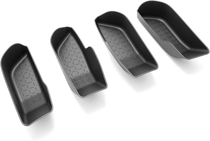 SKTU 4Pack for 2026 Toyota RAV4 Door Side Storage Box for 2026+ Toyota RAV4 (LE/SE/XLE Premium/Woodland/XSE/Limited) Door Handle Organizer 2026 RAV4 Accessories Insert Glove Pallet (Front & Rear)