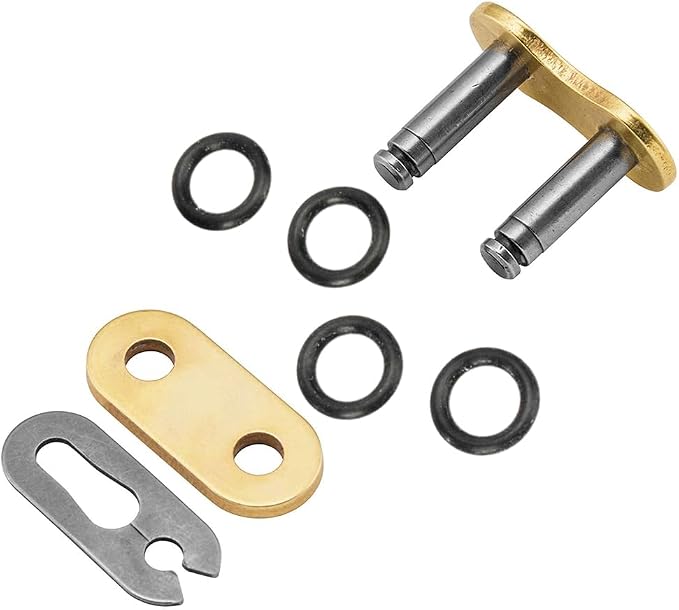 RK Racing Chain GB520SO-CL Gold Clip Type Connecting Link