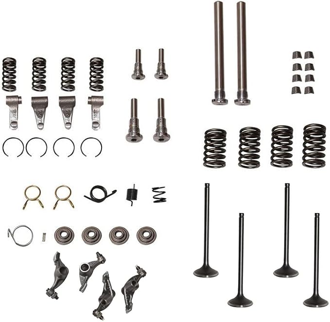 Cylinder Head Rebuild Intake Valve Repair Kit Replacement for Honda Sportrax 400 TRX400EX 2x4 1999-2008