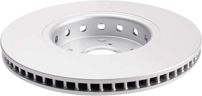 TRQ Front Brake Rotor Set G Coated Vented Compatible with 2013-2018 Acura RDX 2016 ILX