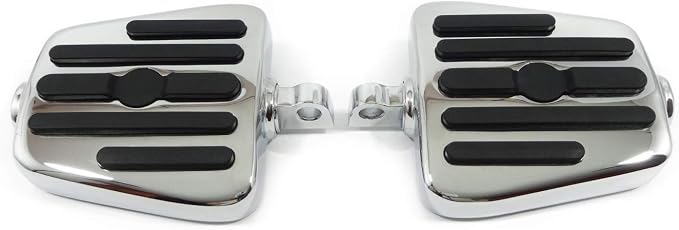 Motorcycle foot peg Front Rear Pegs Footboards Foot Pedal Footrests compatible with Harley Davidson Softail Springer Sportster Superglide Street Glid Big Dog Dyna Wide Glide Electra Glide Fat Boy