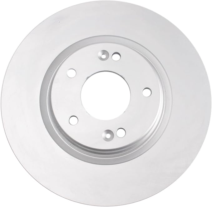 TRQ Front Brake Rotor Set G Coated Vented Compatible with 2015-2024 Hyundai Sonata Tucson Elantra Kona Veloster Elantra GT Kona Electric 2016-2024 Kia Optima Forte Soul Sportage Niro EV Seltos