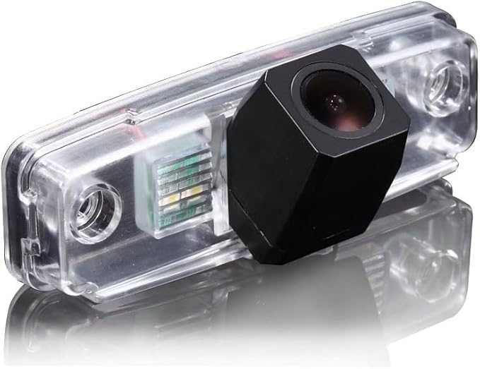 HD License Plate Backup Camera,Night Vision Waterproof Rear View Reverse Camera for Impreza/Outback 2006, 2008-2011 Subaru Forester 2005-2010