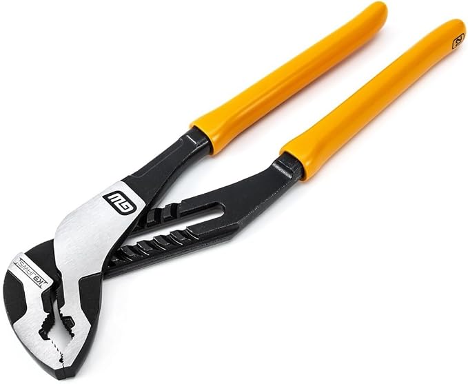 GEARWRENCH 12 Inch V-Jaw Dipped Handle Tongue and Groove Plier - 82173