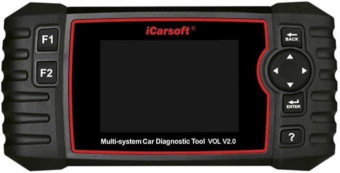 Auto Diagnostic Scanner iCarsoft VOL V2.0 for Volvo/SAAB with ABS Scan,Oil Reset, ABS Bleeding, Injector Coding ect