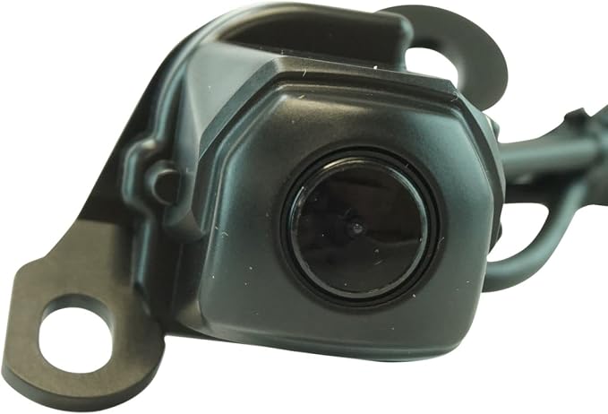 TRQ Rear View Camera Add On Kit w/Wiring Harness & Tailgate Handle Compatible with Toyota