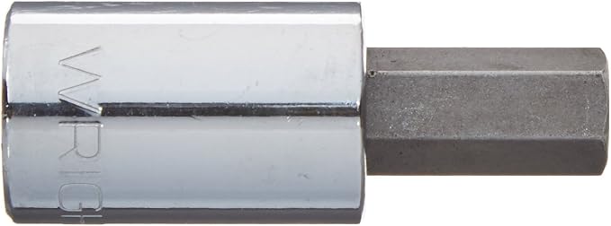 Wright Tool 305 3/8 Inch Drive 7 Piece Hex Bit Socket Set with Standard Bits 1/8 to 3/8 Inch Forged Steel Machined Heat-Treated Made in USA