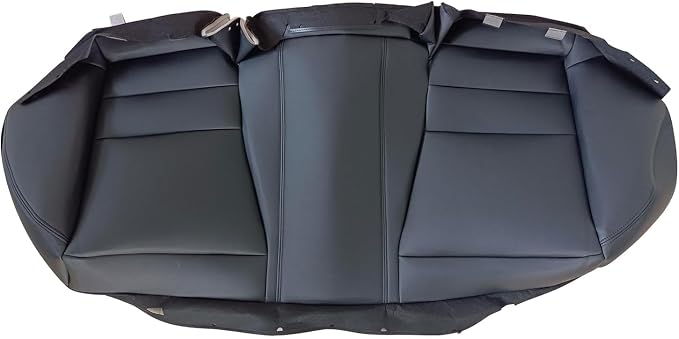NLQR Black Rear Bench Bottom Replacement Seat Cover Compatible with Honda Accord 2008 2009 2010 2011 2012