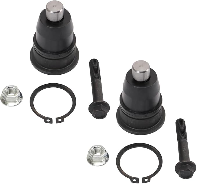 TRQ Front Upper Ball Joint Set Compatible with 04-07 Buick 02-09 Chevrolet GMC 03-08 Isuzu 02-04 Oldsmobile 05-09 Saab