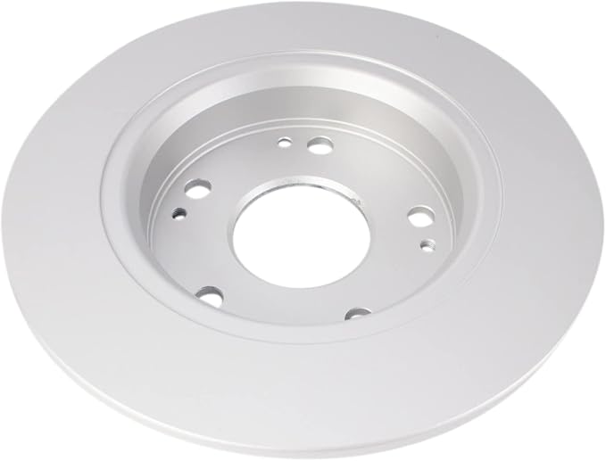 TRQ Rear Brake Rotor Set Solid G-Coated Compatible with 2006-2015 Honda Civic 2013-2015 Acura ILX