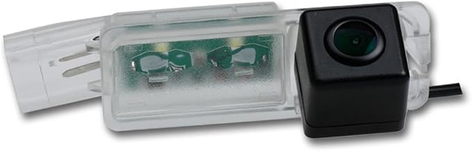Waterproof Car Rear View Backup License Plate Light Camera Night Vision, Replacement for VW Golf5/V/Golf7 MK7/VII/Passat CC/Skoda Scirocco/Seat Leon/Seat Leon 5F/Lamando/Golf 5 V/Passat 3C Limouine