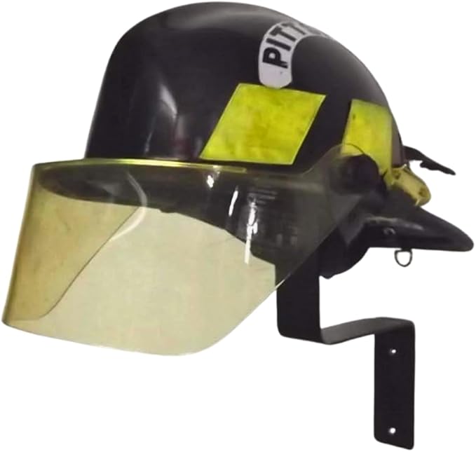 Firefighter Helmet Wall Mount – Heavy-Duty 2 lbs Storage Rack for Gear, Display & Organization