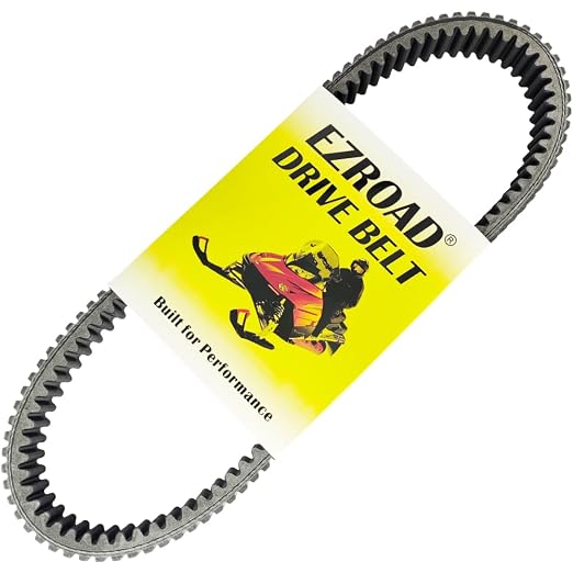 EZROAD Drive Belt 0627-070 Compatible with Arctic Cat Snowmobile 2014-2017 XF7000 ZR7000, 2015-2016 M7000 Pantera 7000 XF ZR M 129 137 141 153 162 0627-075 43G4289 43C4289 43R4289 XTX5048 CVT Clutch