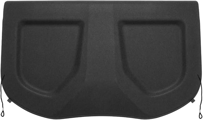 Powerty Cargo Cover for Toyota C-HR 2018-2022 Accessories Trunk Security Shield Shade CHR Trunk Cover Black (Can Withstand The Load)
