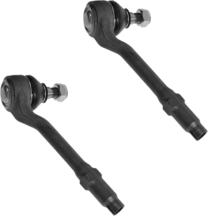 TRQ Front Outer Tie Rod Set 2 Piece Compatible with 2000-2003 BMW X5