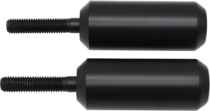 4" Upper Shock Mount Frame Sliders Falling Crash Protector Guards Falling Side Protector No Cut Kits Fit for Sportster XL883 XL1200 2004-2022(Smooth Style)