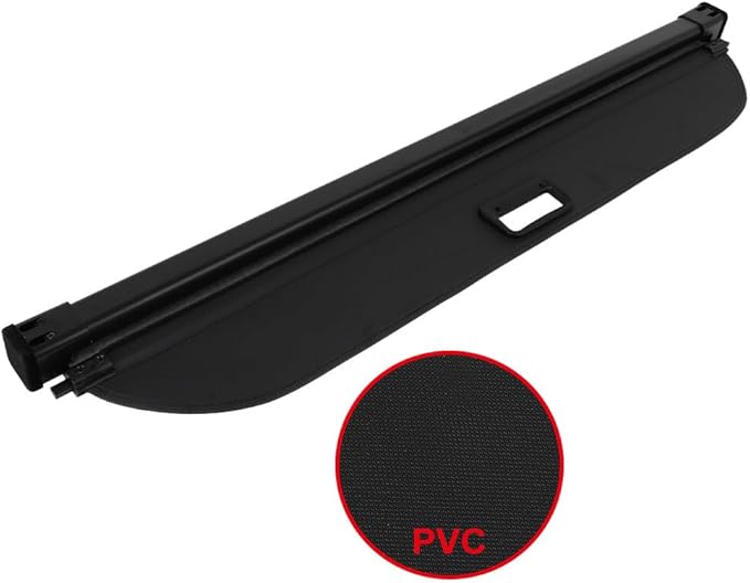 Cargo Cover for 2019-2024 Fit for Infiniti QX50 2.0L Retractable Rear Trunk Cargo Shade Luggage Security Cover Shielding Waterproof