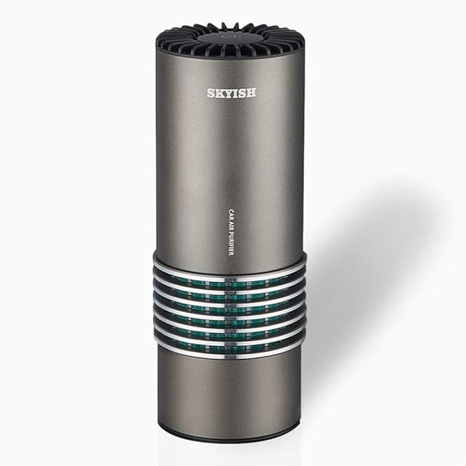 Air Purifier, True HEPA Filter, Auto Control plus Air Quality Monitor, Quiet in Home, Three Purification Modes(Black-Mini Filter New)