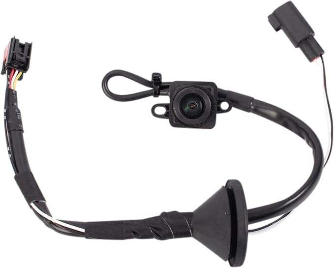 TRQ Rear View Camera Compatible with 11-16 Chrysler Town & Country 11-20 Dodge Grand Caravan