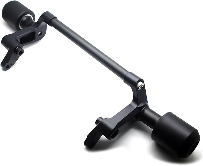 MZS Motorcycle Frame Sliders, Crash Protector Falling Protection Guards Kits Accessories No Cut Black Compatible with 790 Models 2018-2025/890 Models (Not Adventure) 2020-2025