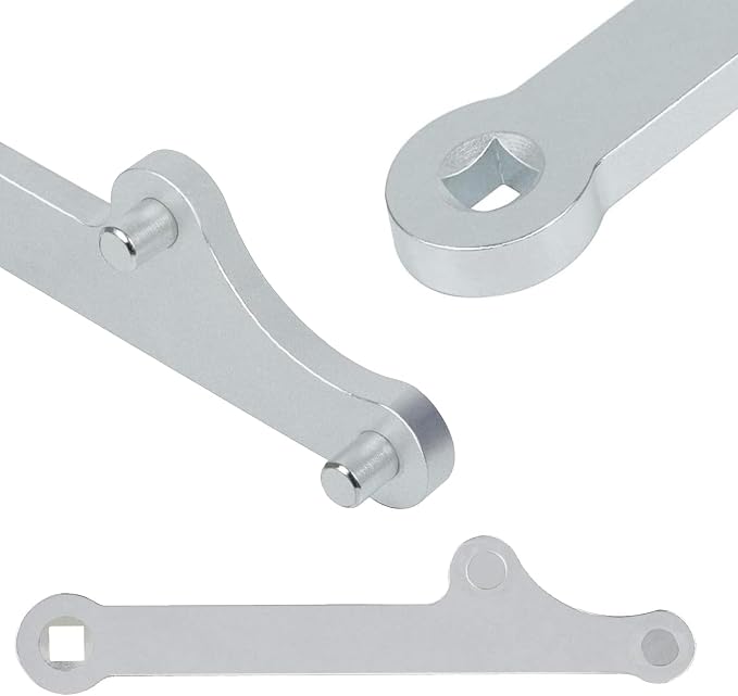 Generic 6.5L Diesel Engines Injection Pump Adjusting Wrench, Similar to J-29872-A, J-29872 Injection Pump Adjusting Wrench, Silver