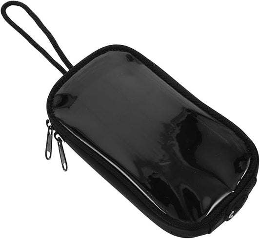 Waterproof Motorcycle Tank Bag with Magnetic Attachment and Touchscreen Phone Holder Compact Gas Tank Storage Pouch for Motorbikes Scooters and Electric Bikes