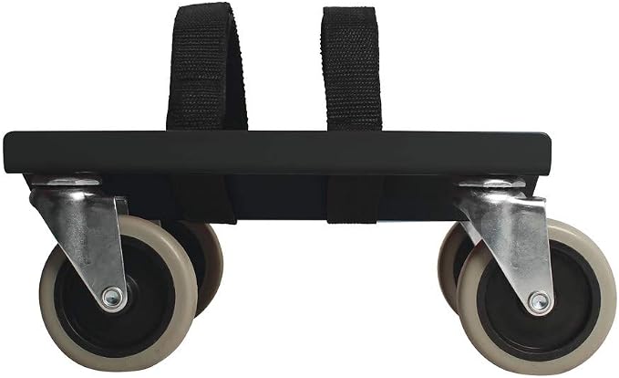 Extreme Max 5800.0232 V-Slides Snowmobile Dolly System - Steel, Black