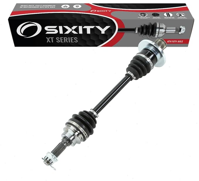 Sixity XT Rear Right CV Axle for Suzuki LT-A450X KingQuad AXi 4x4 2006-21 | LT-A500 Power Steering Rugged SE SE+ LT-A500XPS LT-A700X LT-A750 LE LT-A750X LT-A750XPC