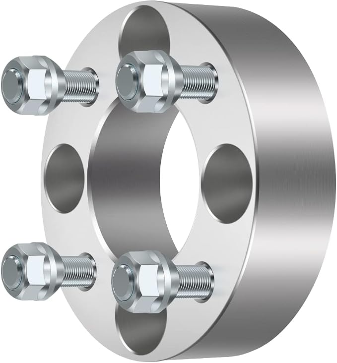 ECCPP 4PCS for ez go 2 inch wheel spacers for golf cart 2 inch wheel spacers ATV 4x4 to 4x4 4x101.6mm to 4x101.6mm 2 inch 4 Lug 1/2" Studs 68.5mm fits for EZGO for Club Car for Golf Cart wheel spacer